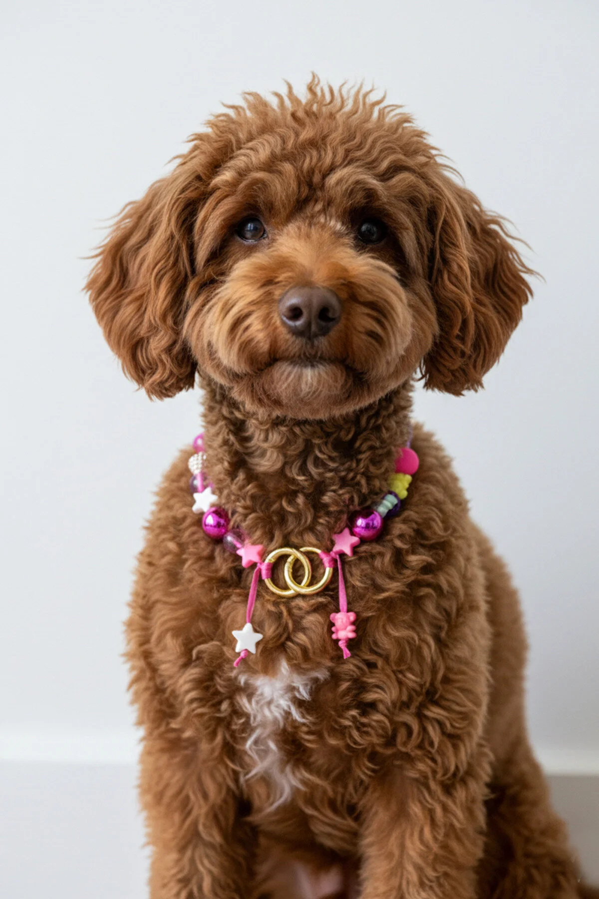 Köpek Kolyesi Pet Kolye Aksesuarı Dayanıklı Metal Malzeme Küçük ve Orta Irklar İçin